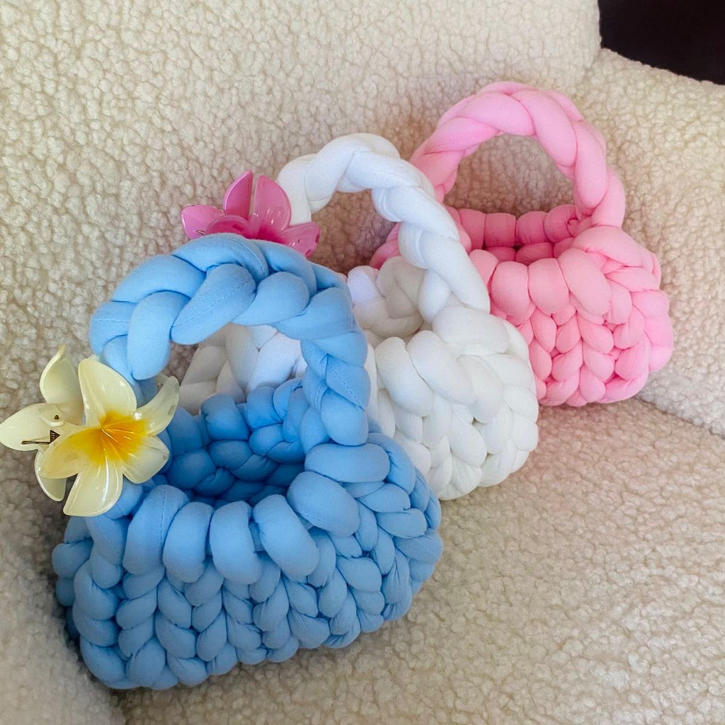 CHUNKY BAG - ULTRA MINI PUFF IN COTONE