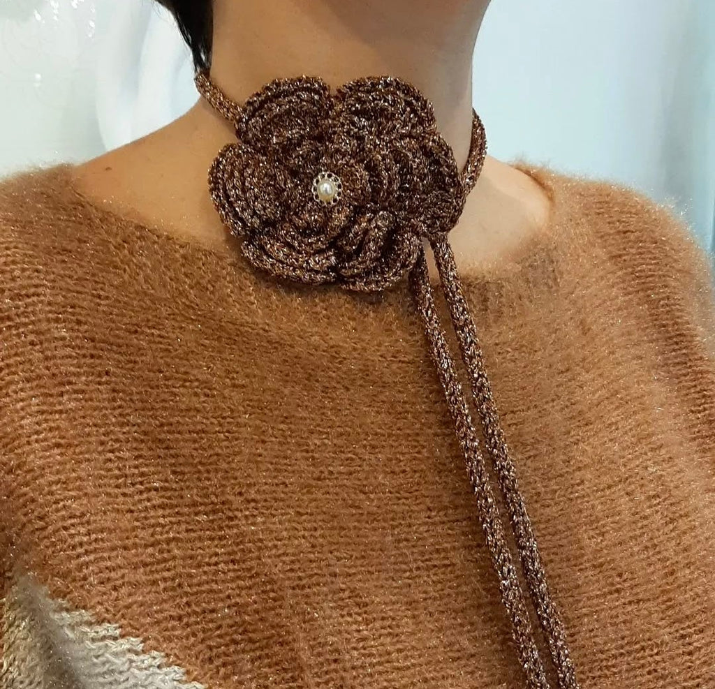 GIOIELLO TESSILE FIORE