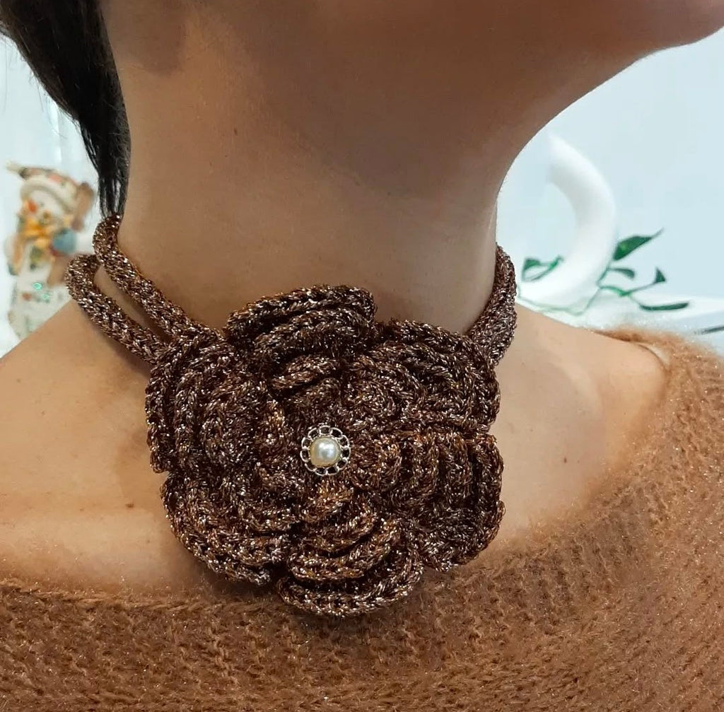 GIOIELLO TESSILE FIORE