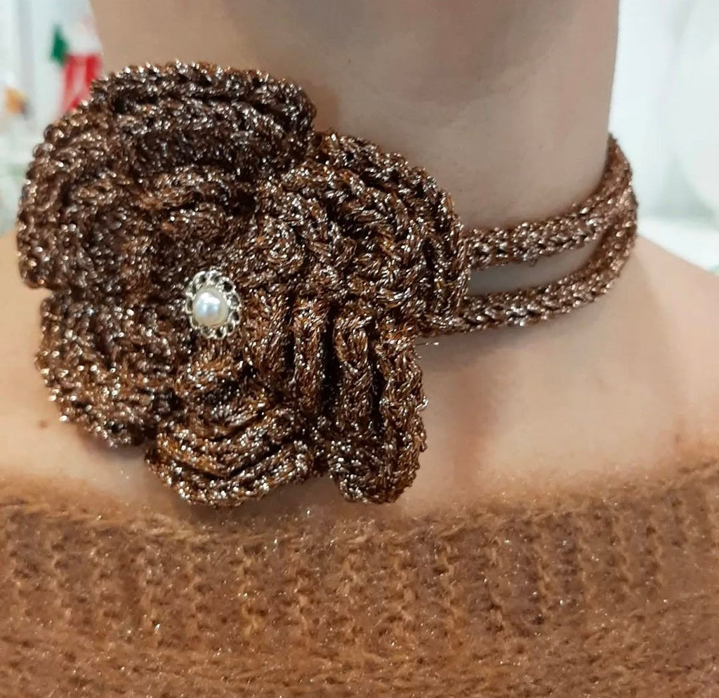 GIOIELLO TESSILE FIORE