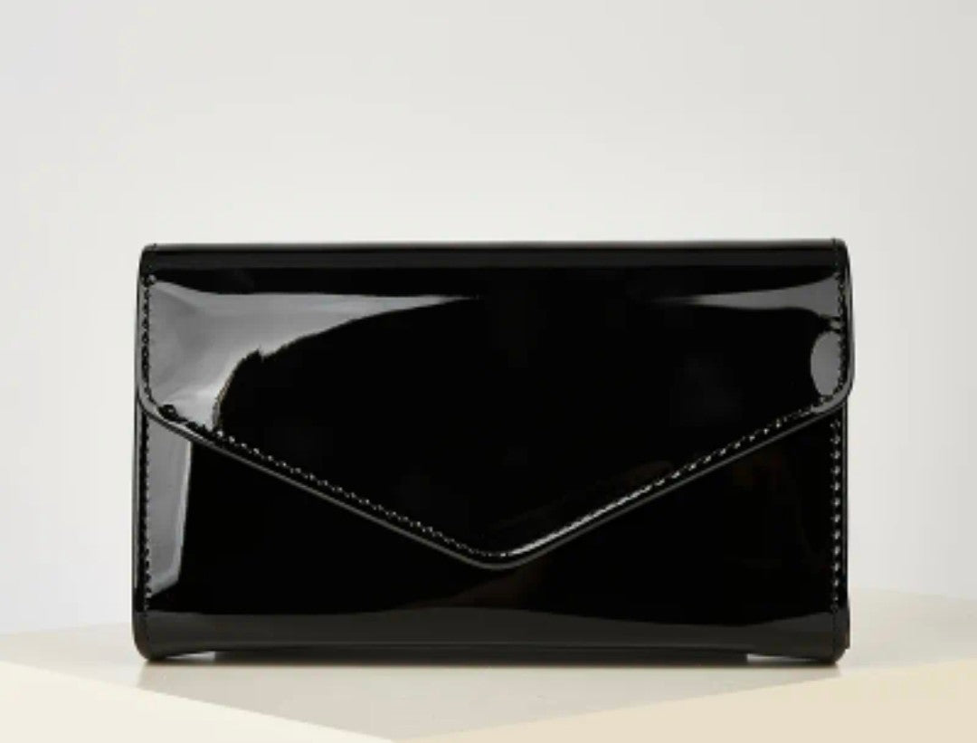 BORSA IN PELLE LUCIDA "Grace"