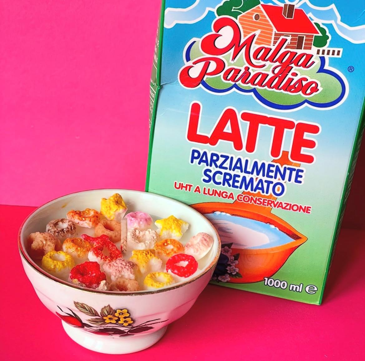 CANDELA TAZZA CON CEREALI