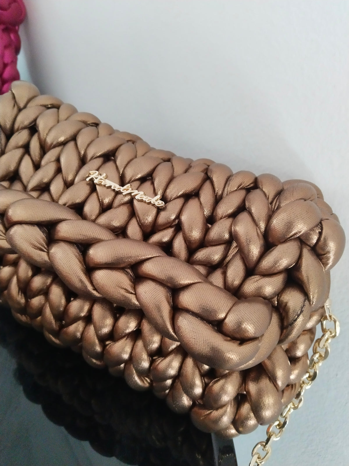 BORSA MARSHMALLOW CON PATTA