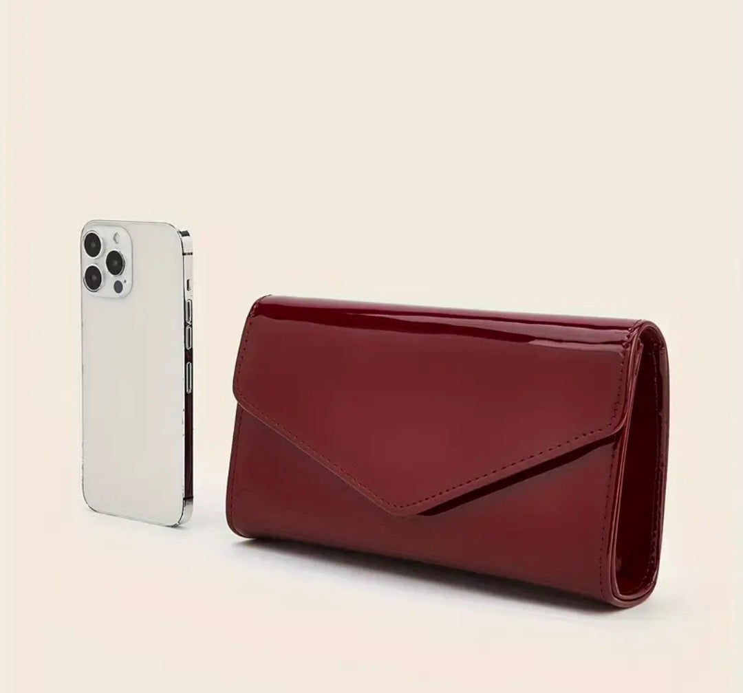 BORSA IN PELLE LUCIDA "Grace"