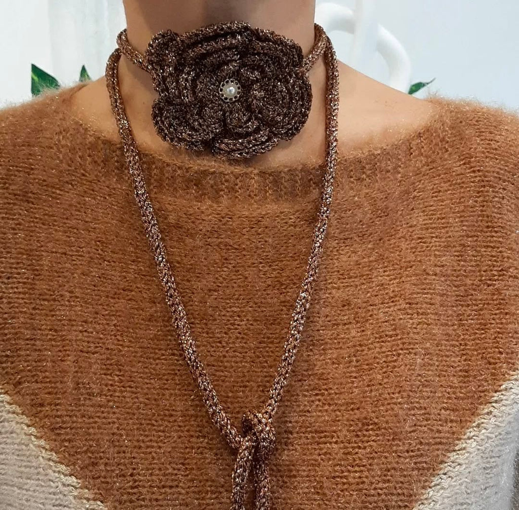 GIOIELLO TESSILE FIORE