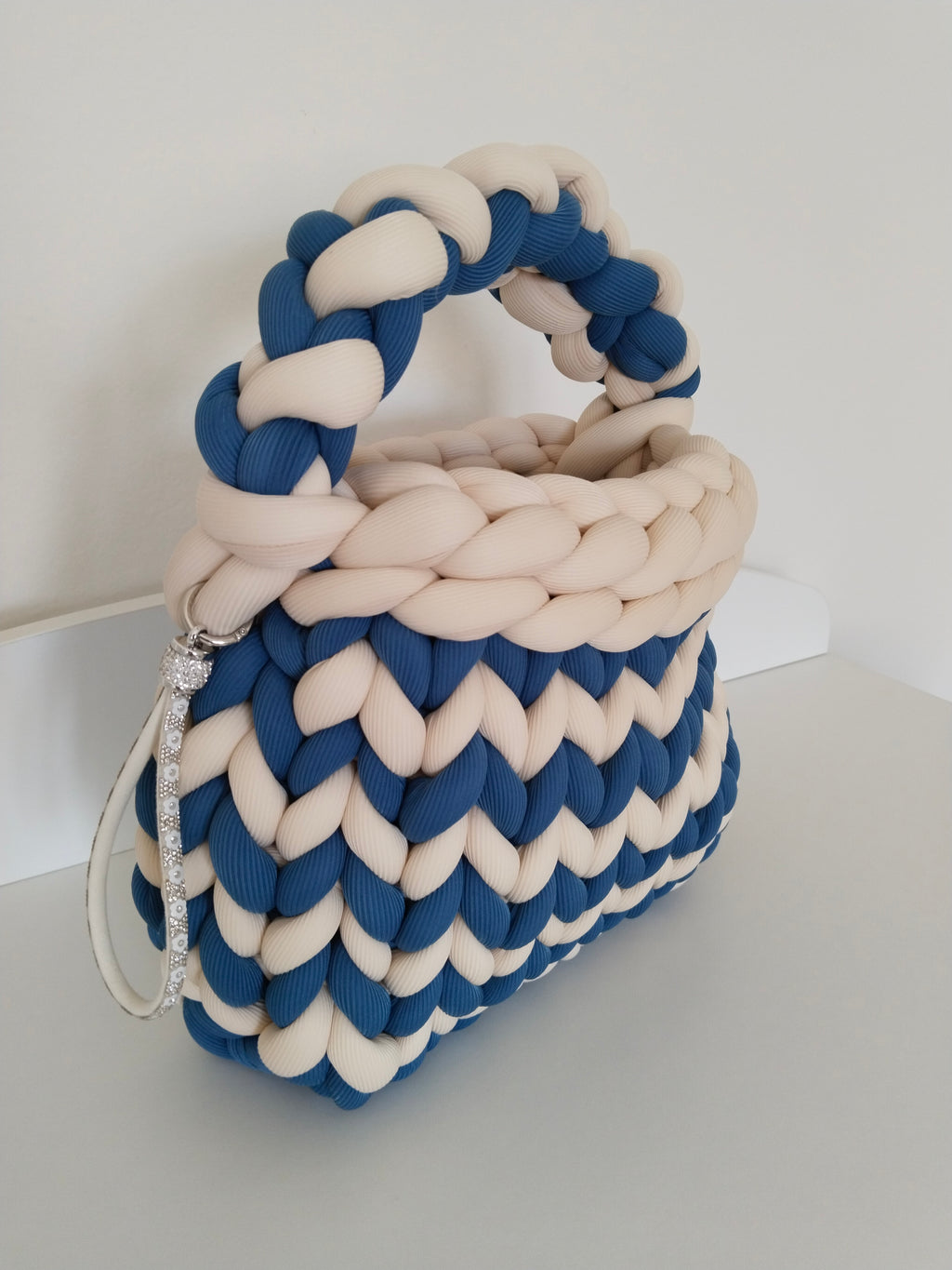 BORSA MARSHMALLOW BLUE E PANNA Regular