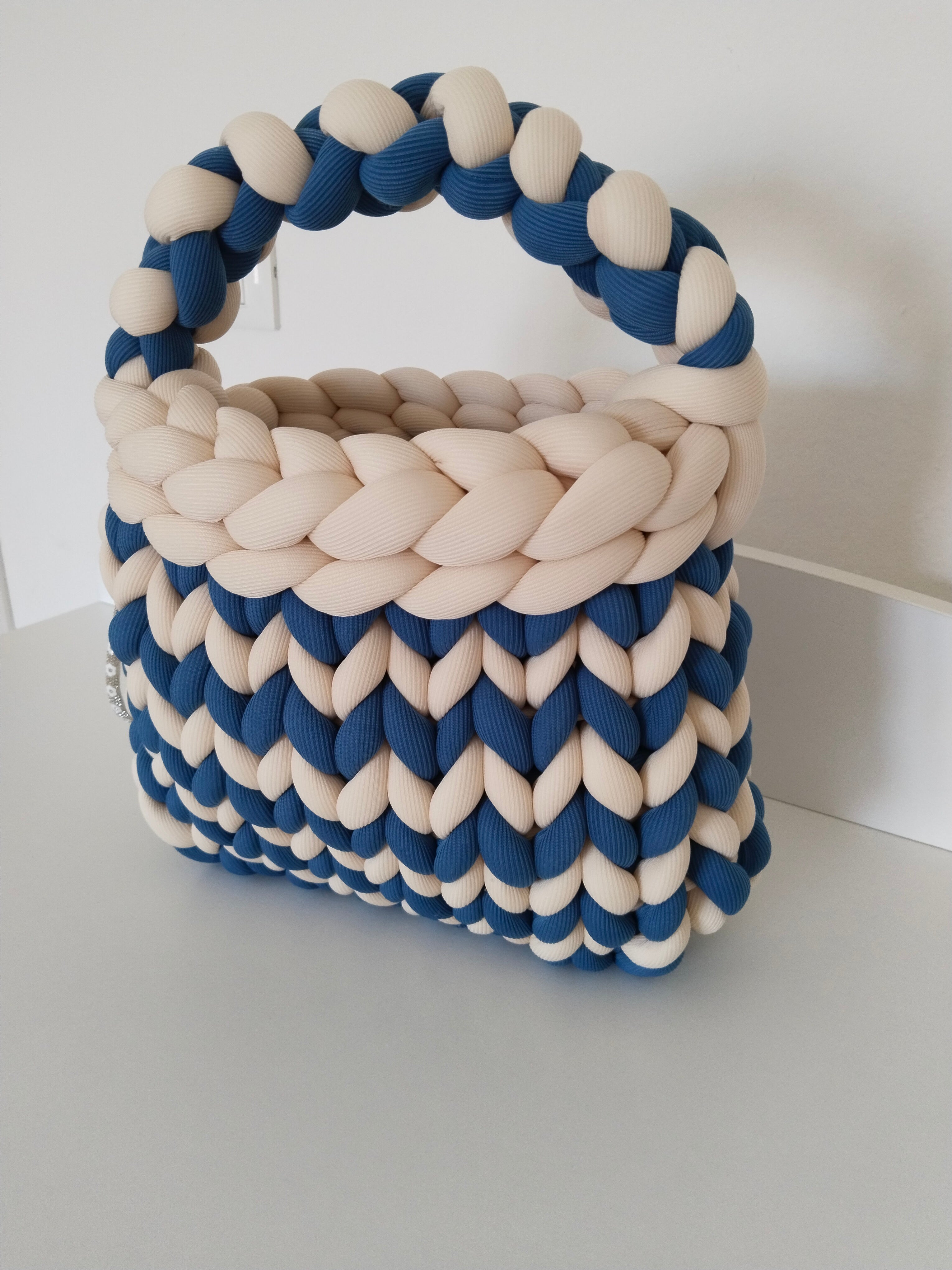 BORSA MARSHMALLOW BLUE E PANNA Regular