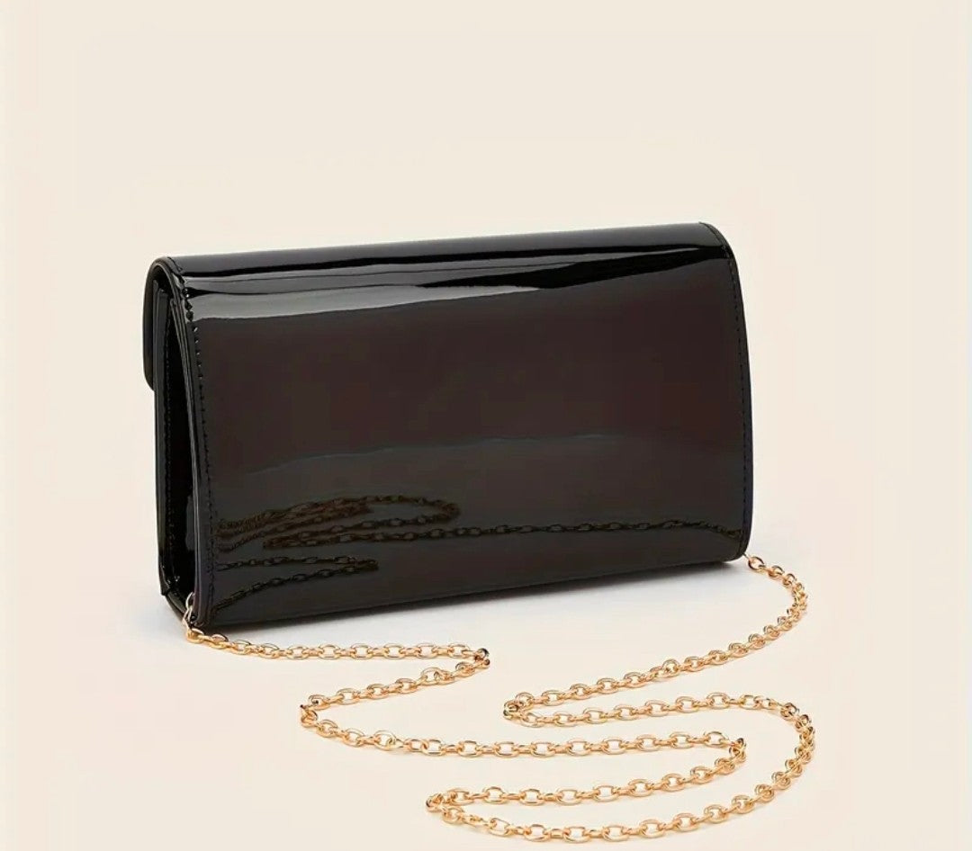 BORSA IN PELLE LUCIDA "Grace"