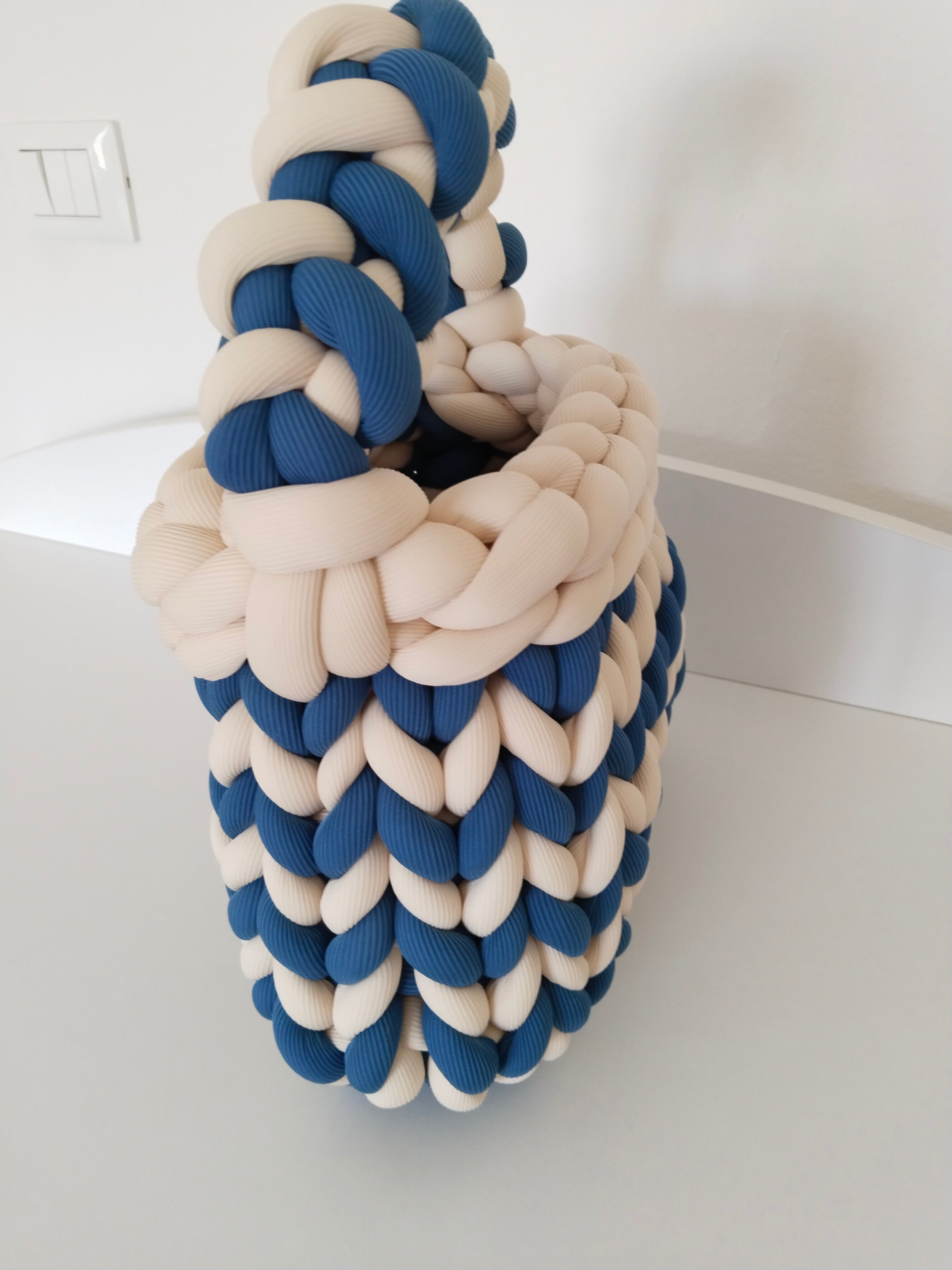 BORSA MARSHMALLOW BLUE E PANNA Regular