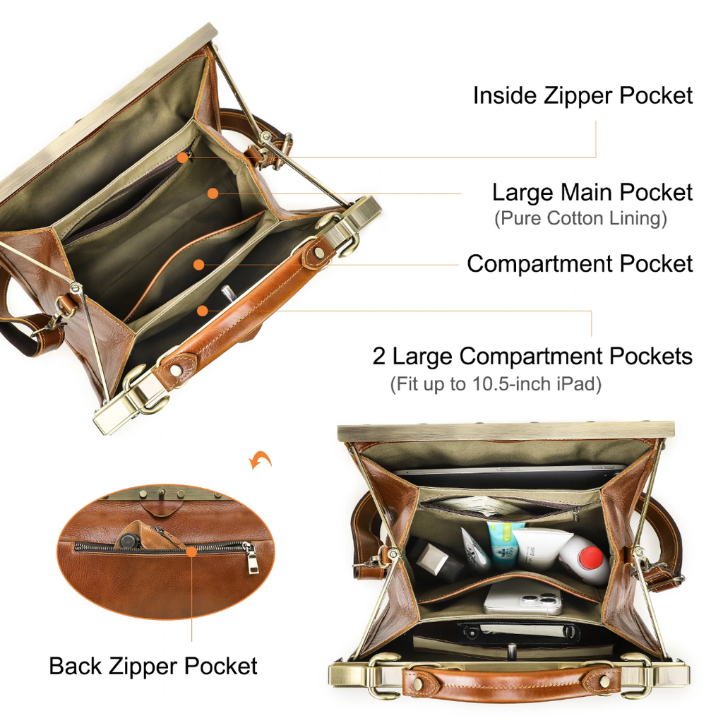 BORSA IN PELLE "ETON"