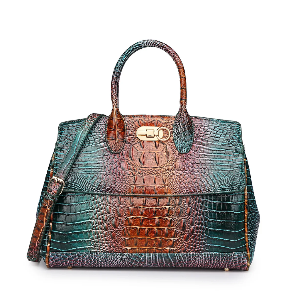 BORSA IN PELLE DI COCCODRILLO "MARY JANE"