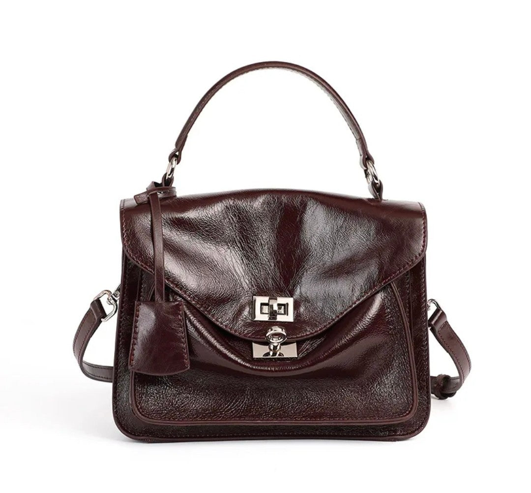 BORSA IN PELLE "CAMBRIDGE"