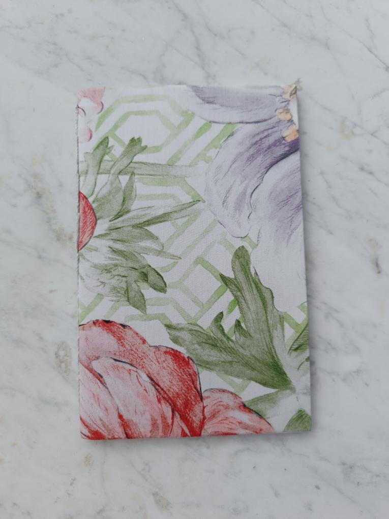 QUADERNO A 5 COPERTINA IN STOFFA