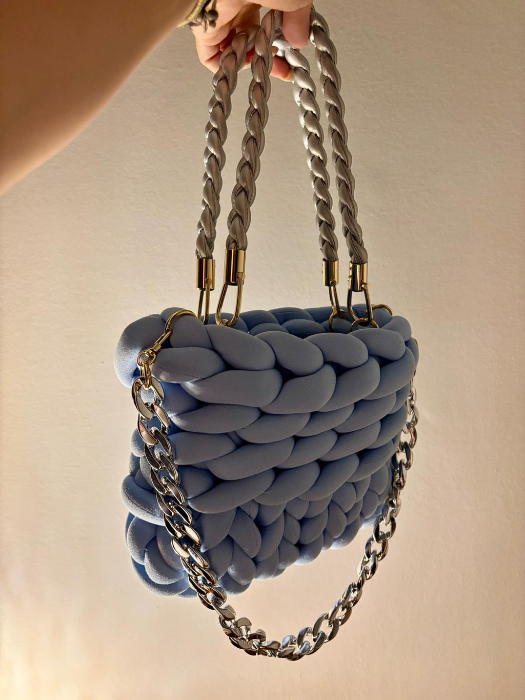 CHUNKY BAG - MINI CON MANICO E TRACOLLINA