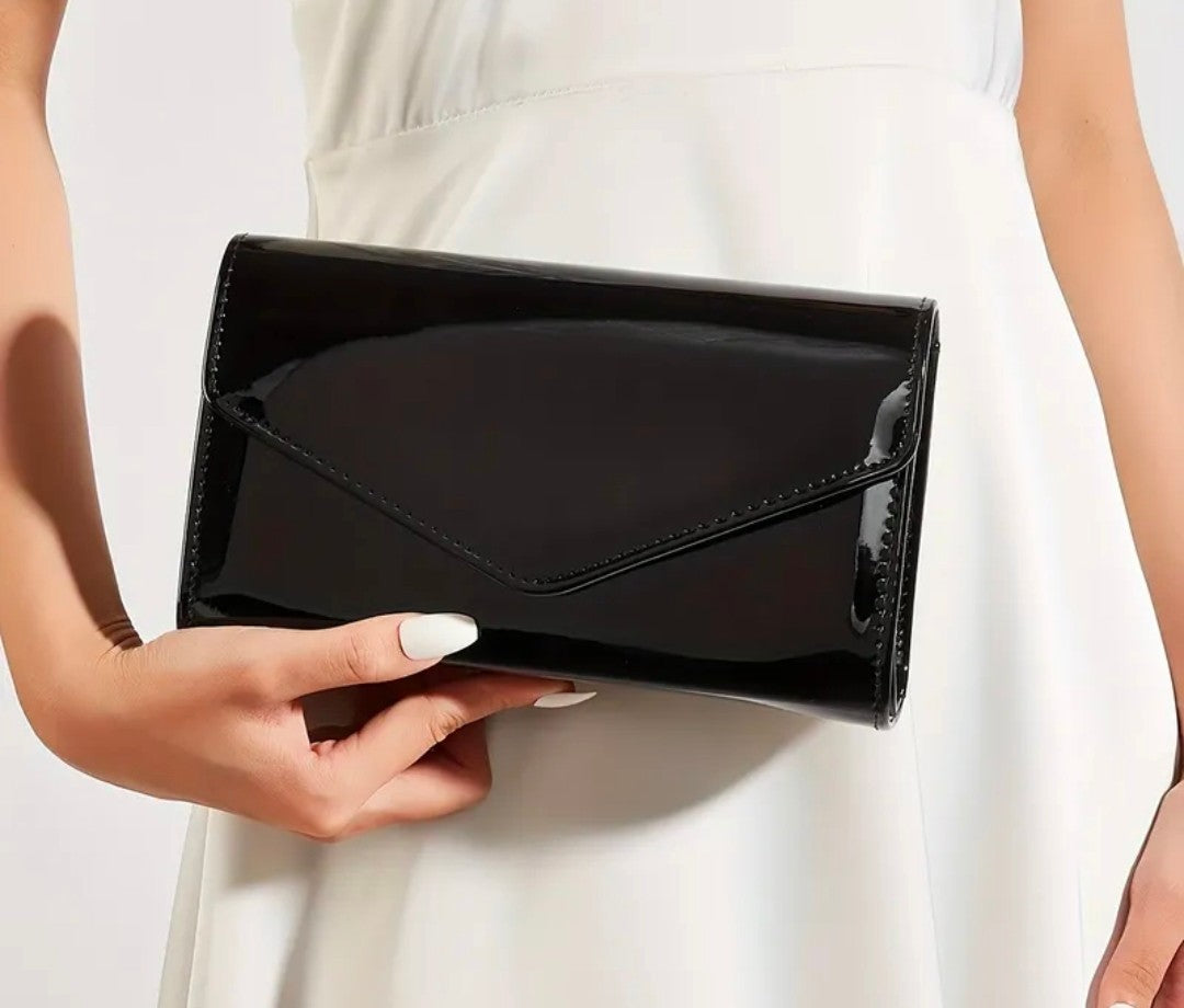BORSA IN PELLE LUCIDA "Grace"