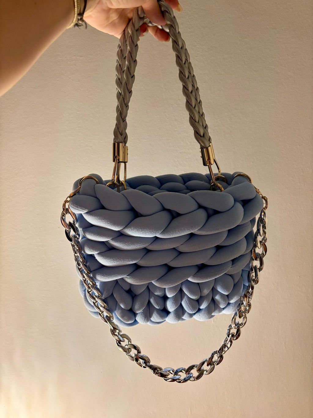 CHUNKY BAG - MINI CON MANICO E TRACOLLINA